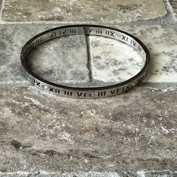 Roman Numeral Cut Out Bracelet - Picture 3 of 3